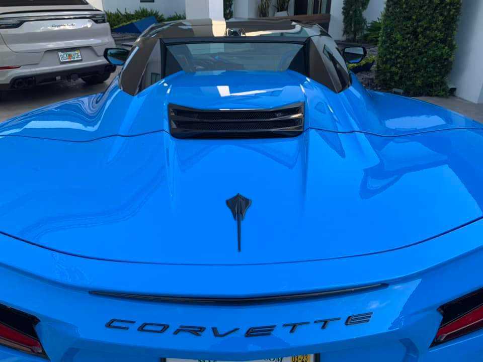 blue corvette