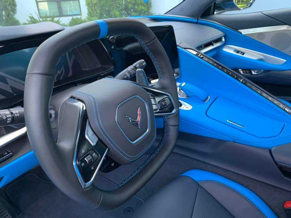 blue corvette